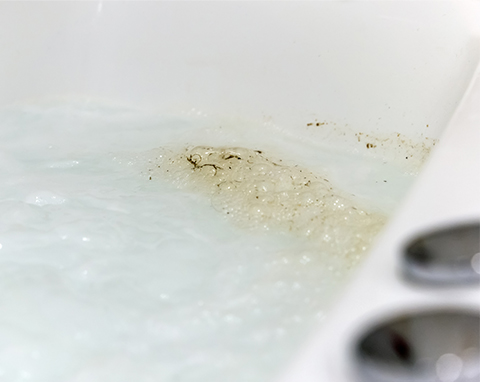 No green Frogs 2 Dirty Spa Pool water